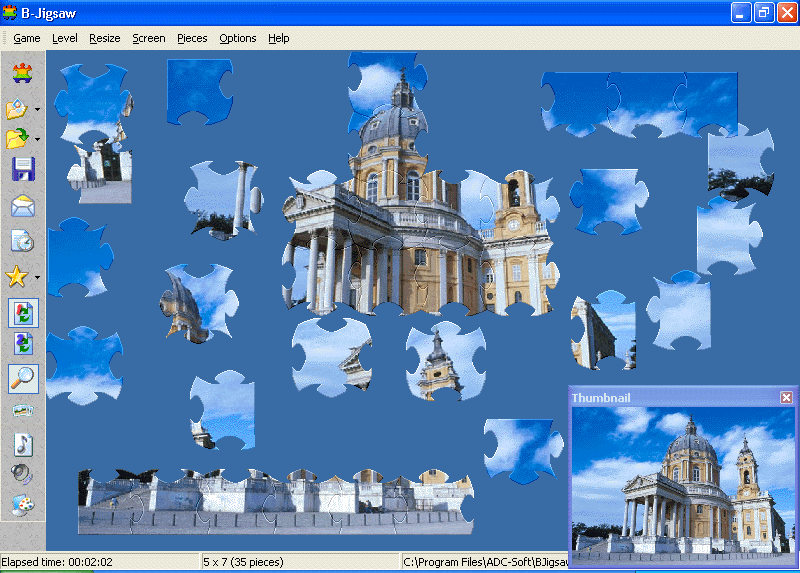 B-Jigsaw Screenshot